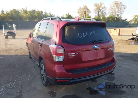 2017 Subaru Forester 2.5I Premium из США, поврежденный, VIN JF2SJAEC4HH443460